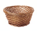 Empty wicker basket