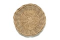 Empty wicker tray Royalty Free Stock Photo