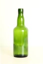 Empty wine bottle. Royalty Free Stock Photo