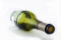 Empty Wine Bottle Royalty Free Stock Photo