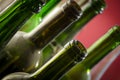 empty wine bottles Royalty Free Stock Photo