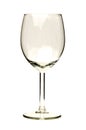 Empty wine glass Royalty Free Stock Photo