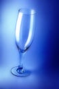 Empty wine glass Royalty Free Stock Photo