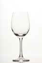 Empty wine glass Royalty Free Stock Photo