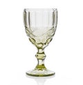 Empty wine glass isolated Royalty Free Stock Photo