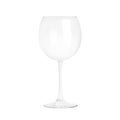 Empty wine glass Royalty Free Stock Photo