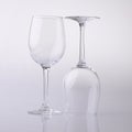 Empty wine glasses Royalty Free Stock Photo