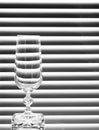 Empty wineglass Royalty Free Stock Photo
