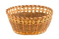 Wood basket Royalty Free Stock Photo