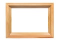 Empty wood frame border.