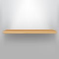 Empty Wood Shelf Royalty Free Stock Photo