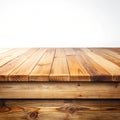 Empty wood table for product display Royalty Free Stock Photo