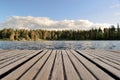 Empty wooden background close view, mockup template