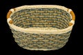 Empty wooden basket Royalty Free Stock Photo