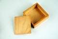 Empty wooden box Royalty Free Stock Photo