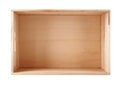 Empty wooden box Royalty Free Stock Photo