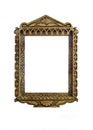 Empty wooden carved Frame for picture or portrait