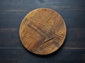 Empty wooden cutting board Royalty Free Stock Photo