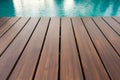 Wooden Deck Swimming Pool