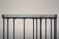 empty wooden pier in the lakeempty wooden pier in the lakea vertical scale of a pier under the sea