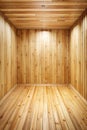 Empty Wooden Room Interior Background Royalty Free Stock Photo