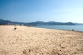 Empuriabrava huge empty beach before season