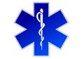 EMS emergency medical service logo