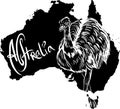 Emu as Australian symbol