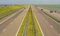 A7 en E22, The Afsluitdijk in Netherlands.