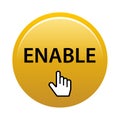 Enable button