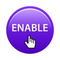 Enable button