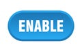 enable button