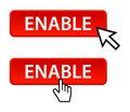 Enable button