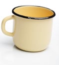 Enamel mug Royalty Free Stock Photo