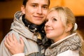 Enamoured couple Royalty Free Stock Photo