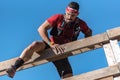 Competitors participate in the 2020 Spartan Race obstacle racing challenge in Andorra, on september 05, 2020