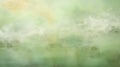 Encaustic Light: A Soft And Airy Green Painting With Subtle Atmospheric Perspective Royalty Free Stock Photo