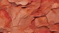 Crimson Charm: Red Sandstone Radiance. AI generate