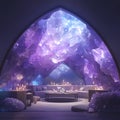 Enchanted Amethyst Alcove - Intimate Gathering Space