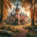 Enchanted Autumn Castle