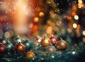 Enchanted Christmas Dreams Blurred Festive Decor