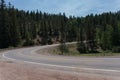 Enchanted Circle Scenic byway near Taos, New Mexico.