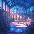 Enchanted Conservatory at Sunrise