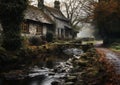 Enchanted Dreams in a Quaint Stone Cottage: A Moody Journey thro