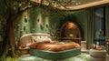 Enchanted Escape Bedroom Ambiance