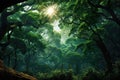 Enchanted Forest: Lush Green Paradis