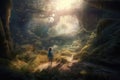 Enchanted Forest: A Sci-Fi Dreamscape Captured in Ultra Realistic Photography - VolTO1 Award Winner Royalty Free Stock Photo