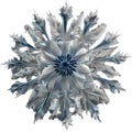 Enchanted frost flower. Frost flower clipart for decoration.