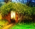 Enchanted gardenenchanted garden Royalty Free Stock Photo