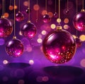 Magical Christmas Glass - Create a Festive Ambience! Royalty Free Stock Photo